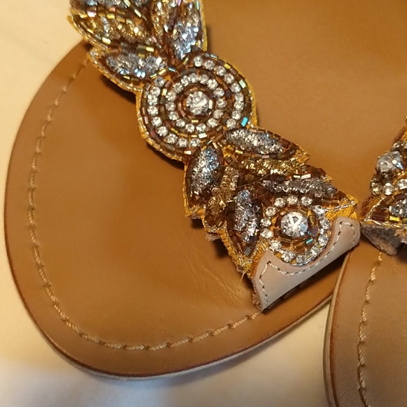 Joyfolie beaded sandals - Picture 5 of 7